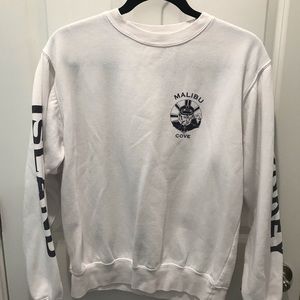 Brandy Melville Malibu Cove Crewneck Sweatshirt